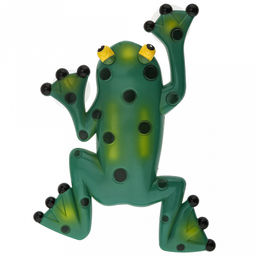 Термометр уличный +50-40С "Лягушка" 23,5х17,5см, на присосках, пластик, в п/эт пакете на картоне (Китай)