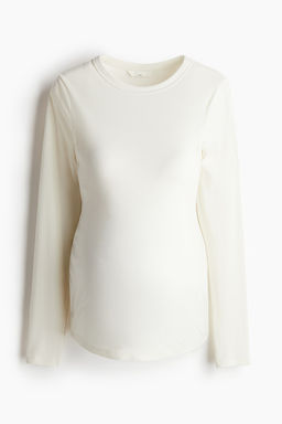 MAMA Camiseta en punto de canale - H&m фото 5