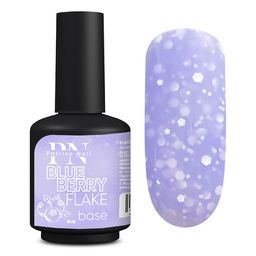 FLAKE base Blueberry лиловая база с белыми шестигранниками - Very Peri PANTONE