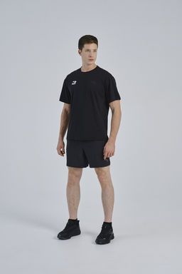 Шорты текстильные Черный ADVANCED RUNNING Woven Shorts - Anta фото 2
