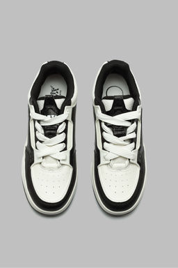 Кеды Черный/Бежевый