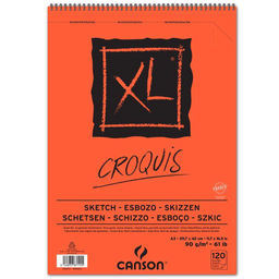 Canson Альбом для графики XL Croquis 90 г/м2 A3 27.9 х 42 см на спирали 120 л. C200787115
