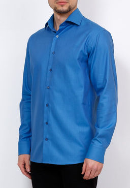 Сорочка мужская длинный рукав BERTHIER PARIS-007042/ Fit-M(2)  фото 8