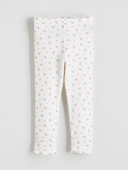 ?i?ek Desenli K?z ?ocuk Tayt