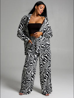 Рошель костюм женский (зебра белая)