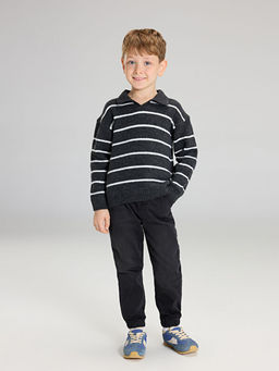 Beli Lastikli Erkek ?ocuk Jogger Jean Pantolon