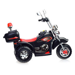 Детский электромотоцикл ROCKET «Чоппер»,1 мотор 20 ВТ, черный