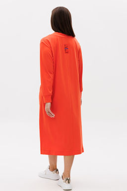 Платье Fantazia Mod 4707 мандариновый фото 4