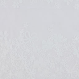 Штора для ванной «Цветочный вальс», с люверсами, с утяжелителями, PEVA ароматизированная, 180×180 см, белая