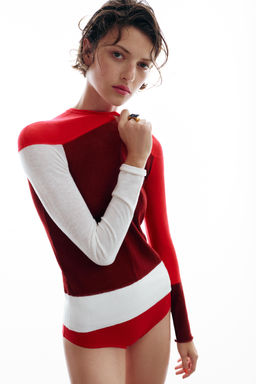 FINE KNIT WOOL BLEND JUMPER - Zara фото 11