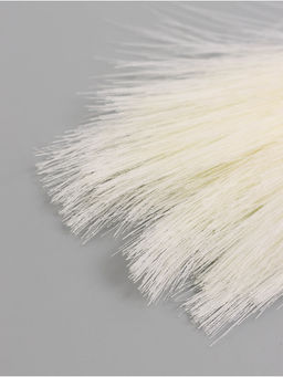 Цена за 5 шт. Искусственное растение для творчества «Ковыль», молочный, 29 см