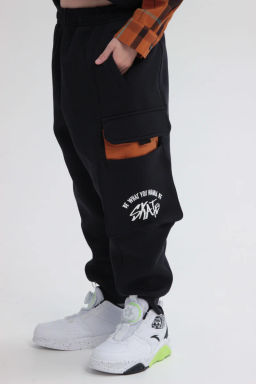 Брюки трикотажные Черный - Anta sport фото 4