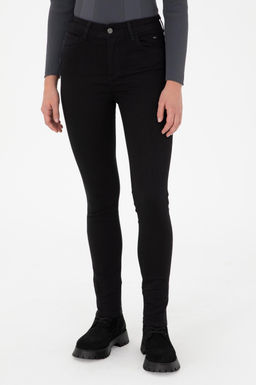 Женские черные джинсовые брюки Неожиданная скидка в корзине - U.s. polo assn фото 2