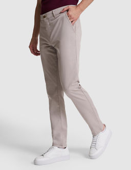 Vizon Slim Fit Pamuk Kar___ml_ Kanvas Pantolon