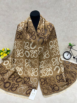 Мягкий палантин из кашемира мультицвет