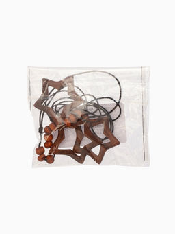 Кулон «Три звезды», дерево соно