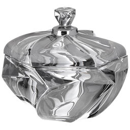 БЛЮДО С КРЫШКОЙ BOHEMA GREY ДИАМЕТР=17 СМ ВЫСОТА=15,5 СМ