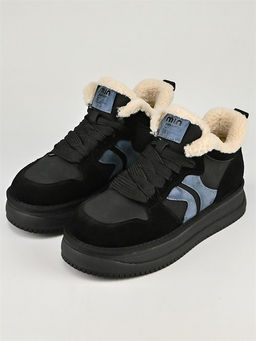 Кеды женские зимние теплые/ Ботинки зимние A400-4M - Piniolo фото 4