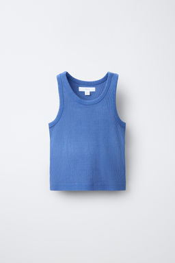 CAMISETA RIB NADADORA / Azul?n
