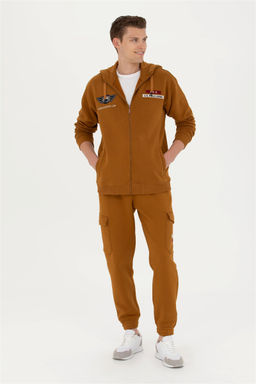 Мужской вязаный кардиган кокосового цвета - U.s. polo assn фото 4