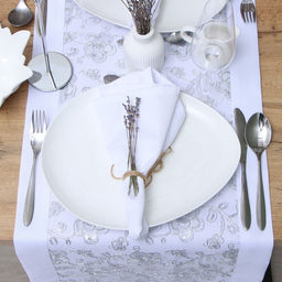 Дорожка Этель с пайетками, 40 х 90 5 см, п/э  фото 4