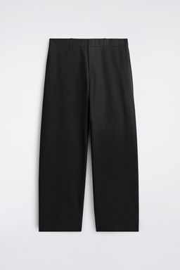 PANTAL?N CHINO WIDE LEG DE ALGOD?N
