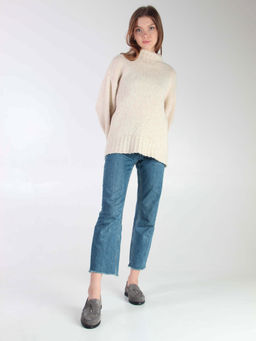 Лоферы туфли 170.2614bl. Серый замок замша