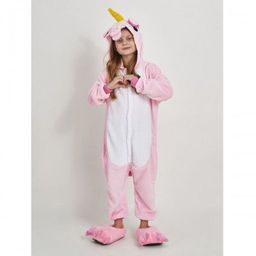 Пижама кигуруми детская "Единорог" (розовый)