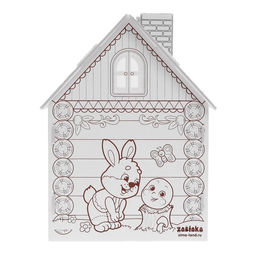 Домик-раскраска Колобок 3 в 1 - Zabiaka фото 6