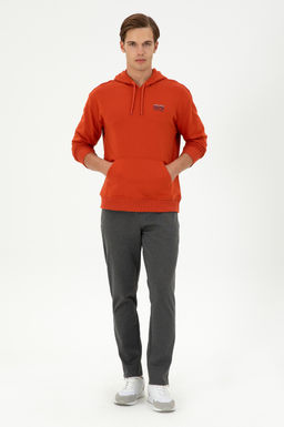 Мужские спортивные штаны антрацитового меланжа Неожиданная скидка в корзине - U.s. polo assn фото 3