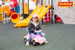 Каталка-автомобиль для девочек Сабрина (со звуковым сигналом) - Полесье фото 7