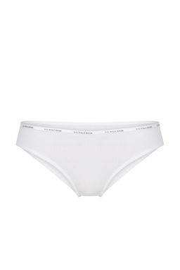 Женское нижнее белье U.S. Polo Assn черное хлопок с эластаном фото 5