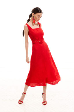 Платье 1995 (Лен - 100%) - Elletto фото 3