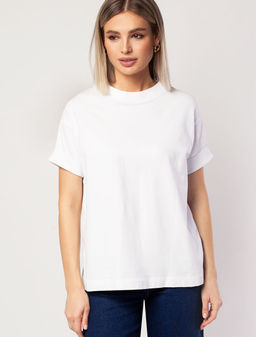 Футболка из премиального хлопка с эластаном