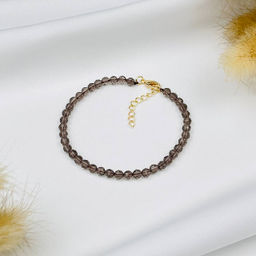 Браслет из Раухтопаза 18,5 см +