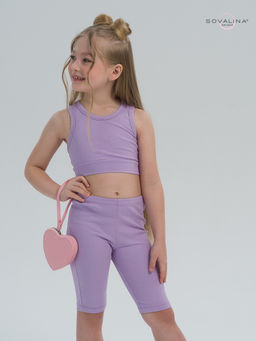 Костюм Тренд лапша лаванда - Sovalina фото 3