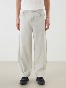 Loose Fit Erkek Jean Pantolon