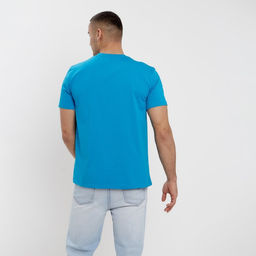 Футболка мужская MINAKU REGULAR FIT: бирюза, р-р 48