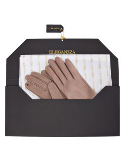 Перчатки женские ш/п TOUCH F-IS5500 taupe - Eleganzza фото 6