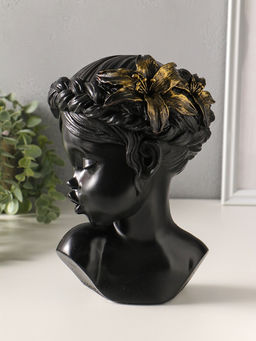 Копилка для денег полистоун «Девушка лилией», 25×17 см