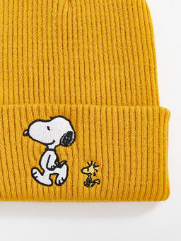 Snoopy Nak??l? Erkek ?ocuk Triko Bere