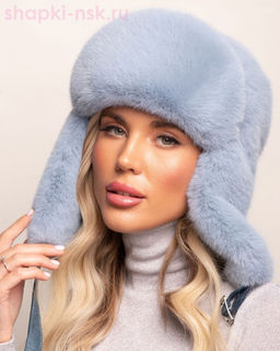 Скай Ушанка экомех норка женская (56-58)