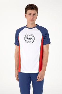 Erkek Regular Fit Bisiklet Yaka K_rm_z_ Ti__rt Sepette S_rpriz _ndirim