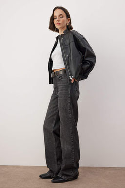 Mavi Yuksek Bel Bel Wide Leg Jeans TWOAW26JE00079 - Trendyolmilla фото 10