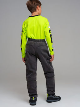 32411327 Брюки джинсовые утепленные флисом для мальчиков