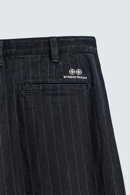 STRIPED BALLOON TROUSERS - Zara фото 9