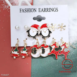 Новогодние серьги 6 пар - Bruno фото 2