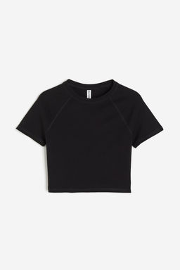 Camiseta cropped - H&m фото 4