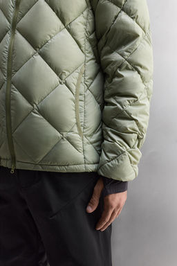 HOODED 100% FEATHER DOWN PUFFER JACKET - Zara фото 15