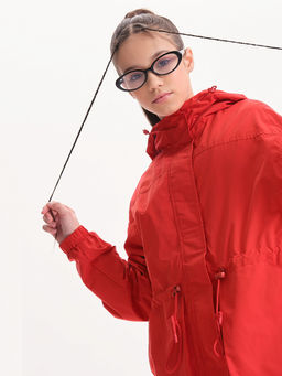 GZJN3369/6 Ветровка для девочек - Pelican фото 4